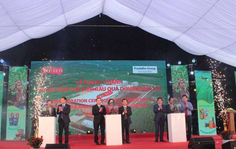 Inaugurated the largest fruit and vegetable processing center in the Central Highlands Doveco Gia Lai