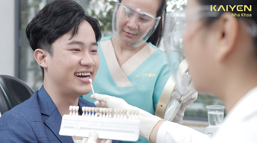 Bọc Răng Sứ Cho Răng Mọc Lệch Lạc Nhẹ