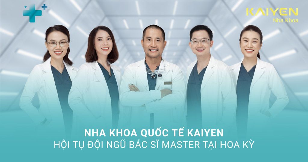 Đội ngũ bác sĩ master tại nha khoa Kaiyen