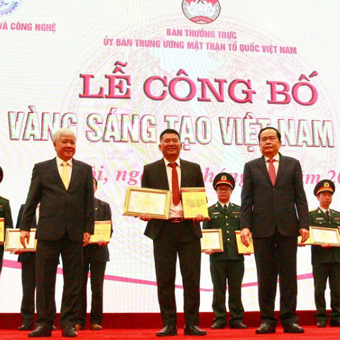 Sách vàng Sáng tạo Việt Nam năm 2021: 76 công trình giải pháp sáng tạo khoa học công nghệ tiêu biểu được vinh danh