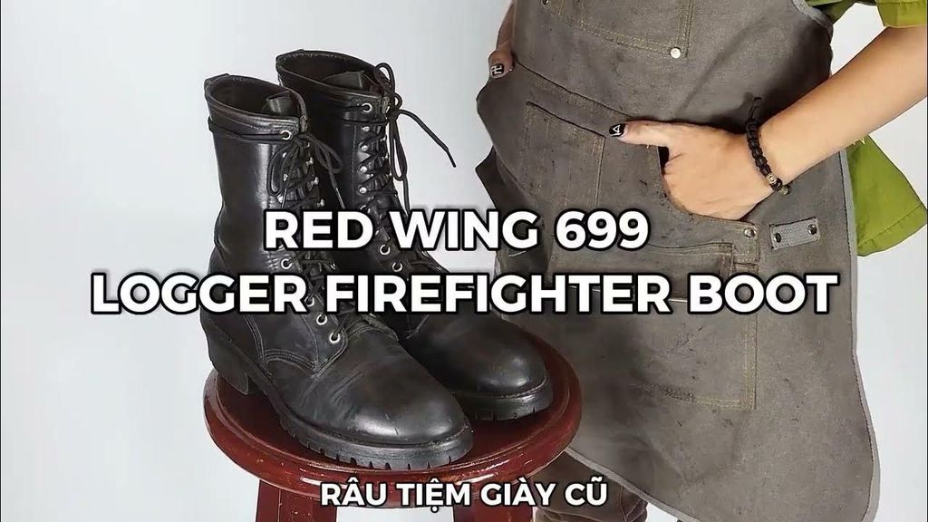 #09: RED WING 699 LOGGER FIREFIGHTER BOOT