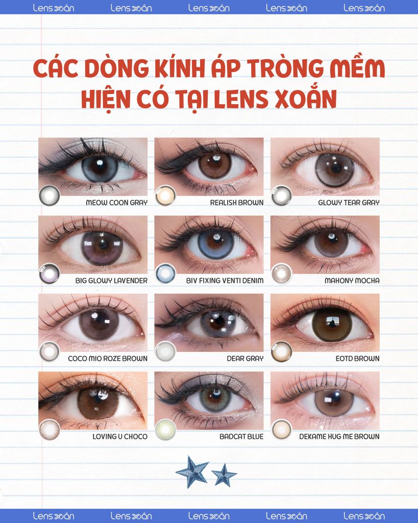 Kính áp tròng cứng và mềm có giống nhau không?