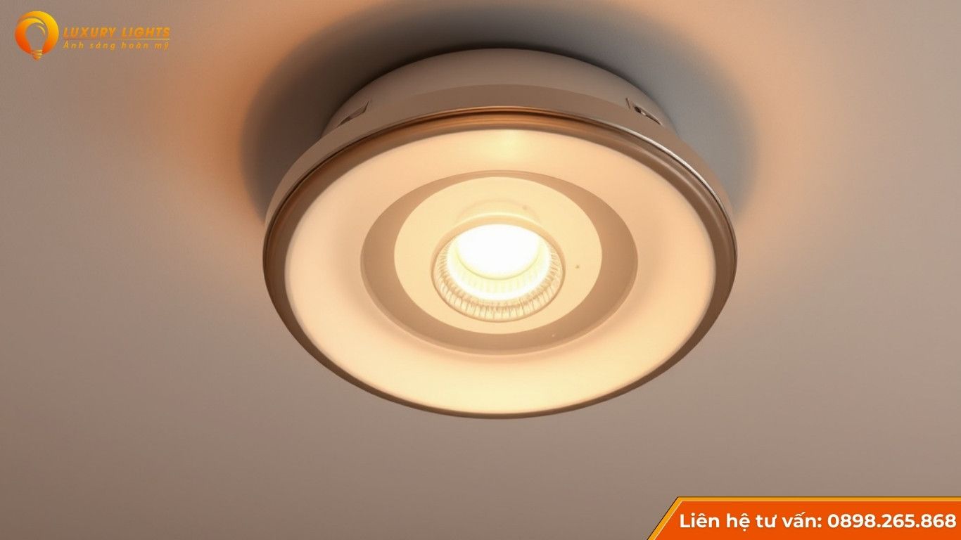 Đèn ốp trần Dựa vào công suất (12W, 18W, 24W, 36W, 40W)