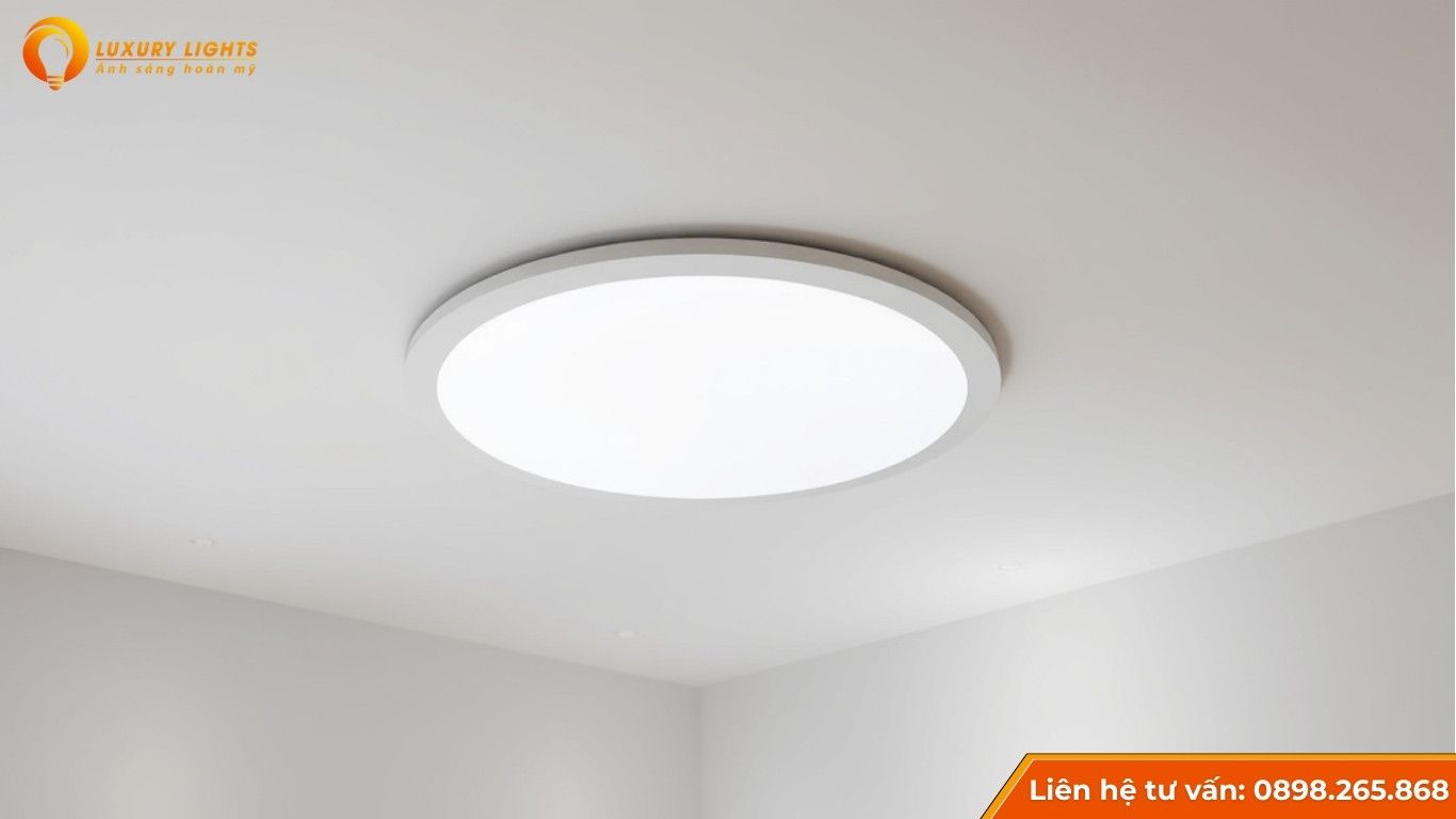 Ưu điểm của đèn ốp trần