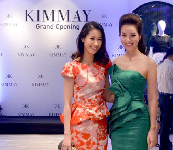 Sao Việt khoe sắc trong buổi ra mắt thương hiệu KIMMAY