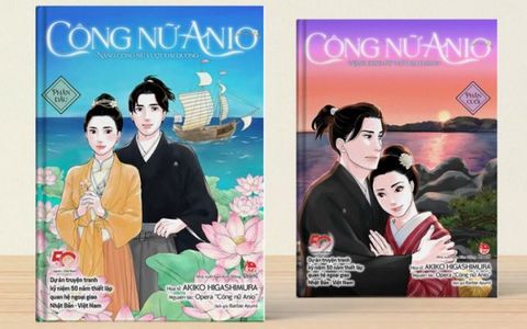 Ra mắt truyện tranh về công nữ Việt lấy chồng Nhật