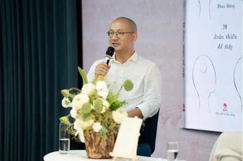 Tác giả Phan Đăng: 'Hạnh phúc là năng lực làm chủ con người bên trong ta'