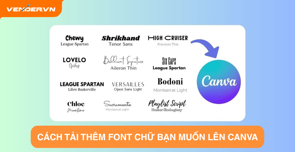Hướng Dẫn Cách Tải Thêm Font Chữ Bạn Muốn Lên Canva Trên MacBook/Laptop Windows