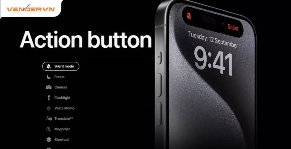 Cách sử dụng nút Action Button trên iPhone 15 Pro và iPhone 15 Pro Max