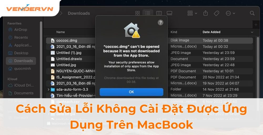 Cách Sửa Lỗi Không Cài Được Ứng Dụng Bên Thứ 3 Trên MacBook Hiệu Quả