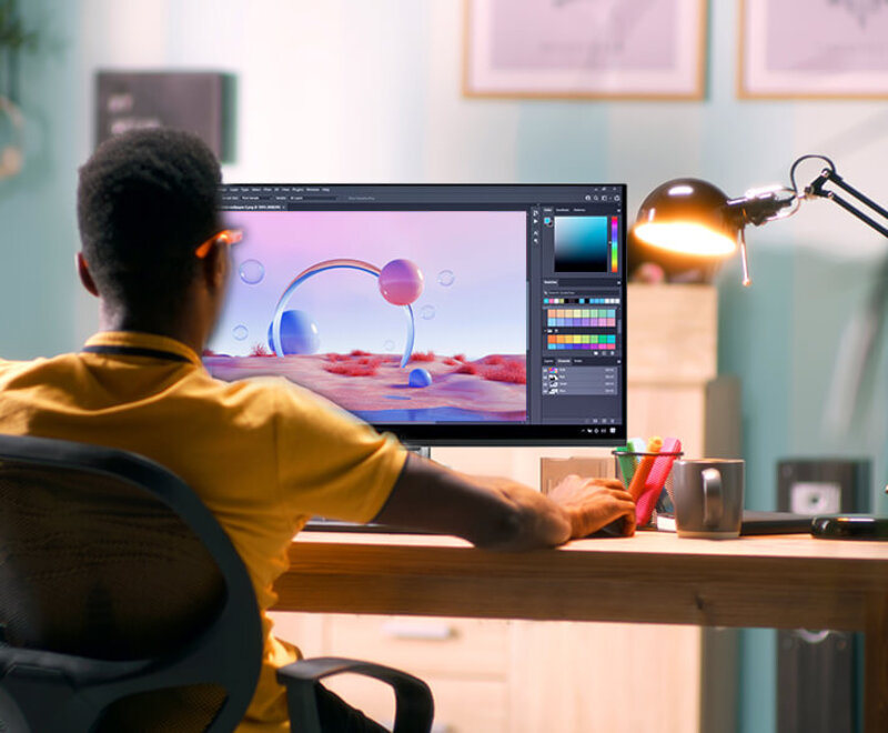 Màn hình ProArt OLED PA32UCDM phù hợp cho nhà thiết kế, nhiếp ảnh gia