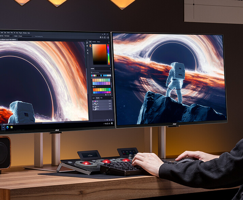 Màn hình ProArt OLED PA32UCDM hỗ trợ tốt cho nhà làm phim, biên tập