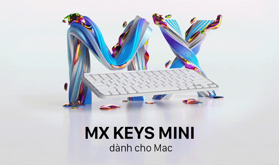 Bàn Phím Không Dây Logitech MX Keys Mini For Mac