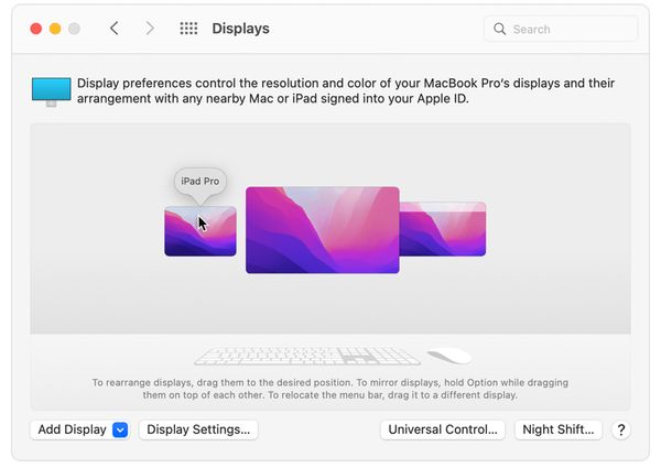 Universal Control là gì? Sử dụng 1 bàn phím và chuột điều khiển cả Mac và iPad