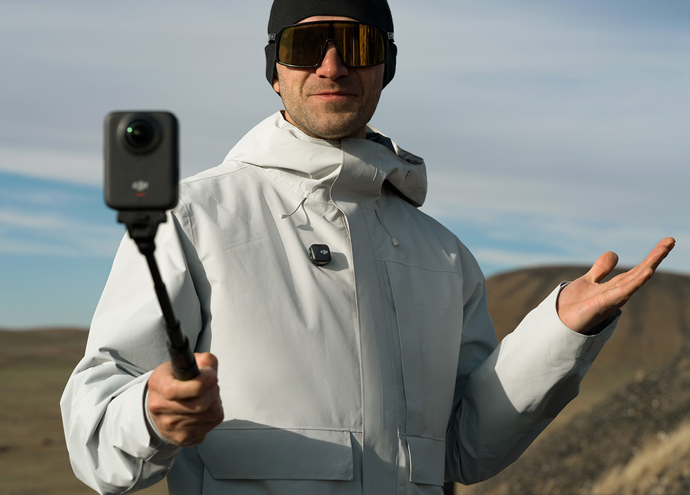 DJI Mimo và Studio theo dõi mục tiêu trong video 360°