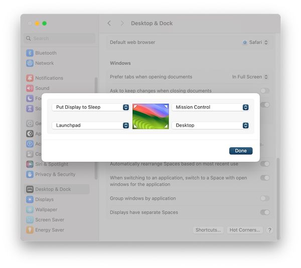Hot Corner Shortcut: một trong những tính năng thuận tiện nhất của macOS