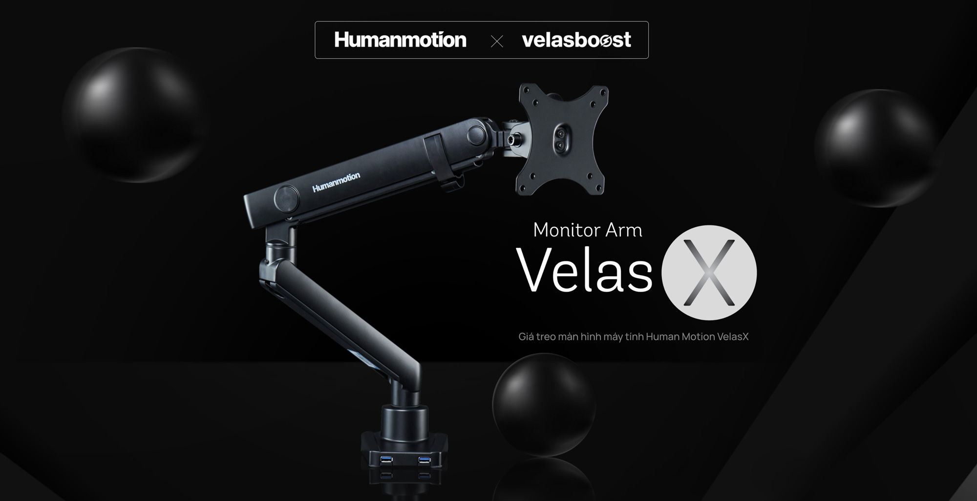 Giá treo màn hình Human Motion VelasX