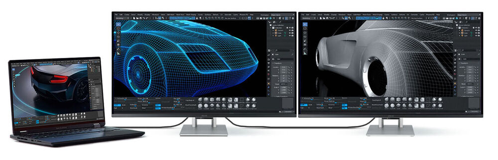 Khả năng kết nối đa dạng trên màn hình ProArt OLED PA32UCDM
