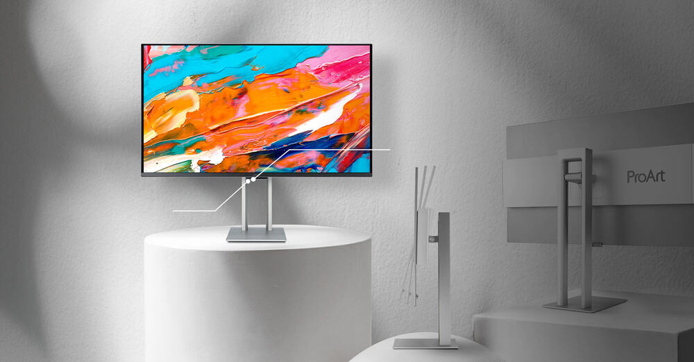 Màn hình ProArt OLED PA32UCDM với nhiều cảm biến xung quanh