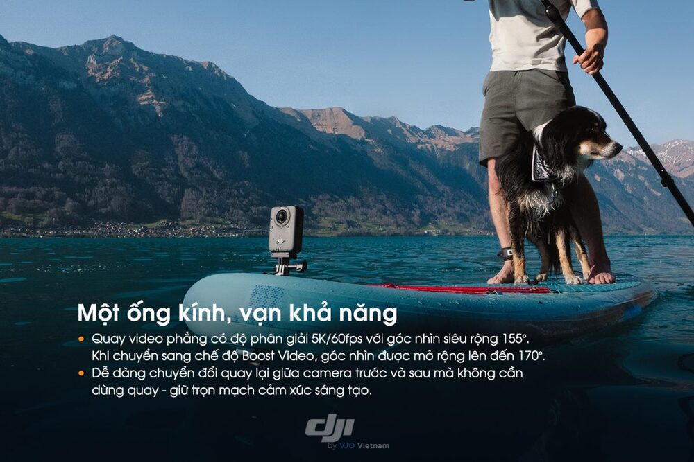 Osmo 360 quay single-lens siêu rộng