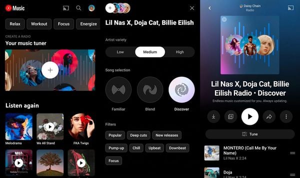 Cách dùng tính năng chia sẻ “Radio Cá Nhân” trên Youtube Music