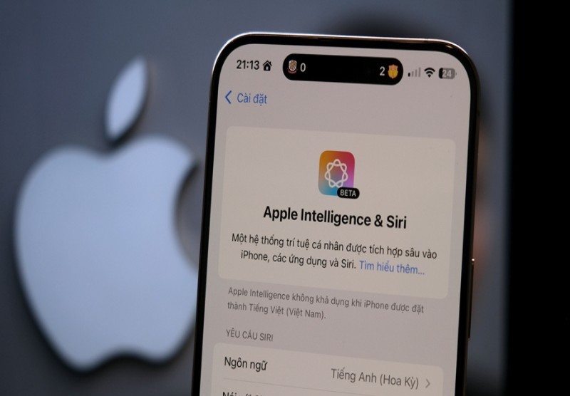 Apple Intelligence được trang bị Siri tích hợp API