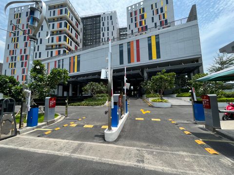 BÀN GIAO DỰ ÁN BÃI ĐẬU XE THÔNG MINH TẠI NGÂN HÀNG HD BANK - QUẬN 9