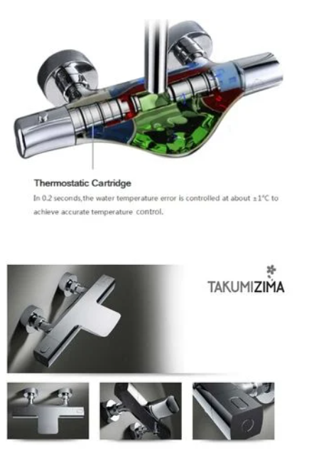 Many Benefits of the Takumizima Wall-Mounted Thermostatic Shower Valve Interior Design