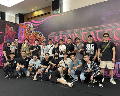 HO Proteam Tham Gia Cuộc Thi Sài Gòn Tattoo Expo 09/2022