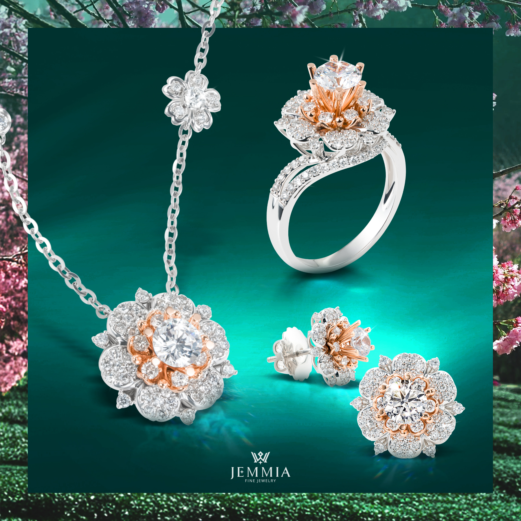 Xu hướng bộ trang sức cưới 2025