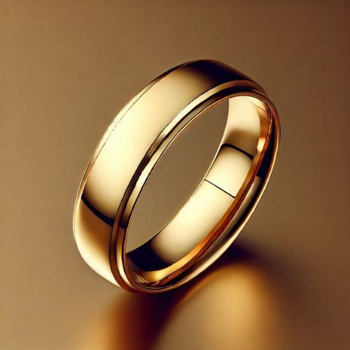 Nhẫn Vàng Nam 18K Trơn