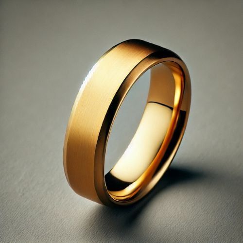 Nhẫn Vàng Nam 18K Trơn