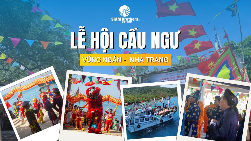 Rộn ràng đón Lễ hội Cầu Ngư - Tết biển tại làng chài Vũng Ngán