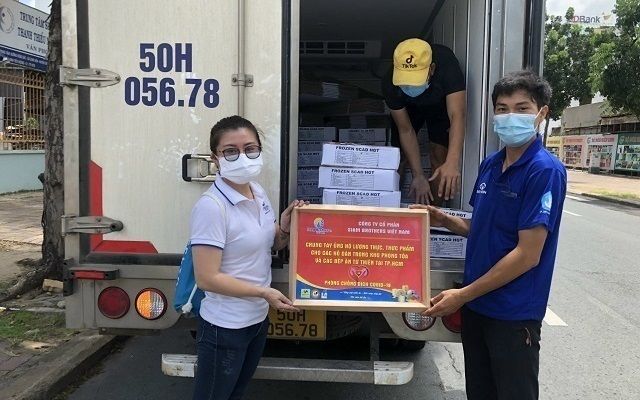 Siam Brothers Việt Nam tài trợ hàng chục tấn nhu yếu phẩm trong đại dịch COVID-19