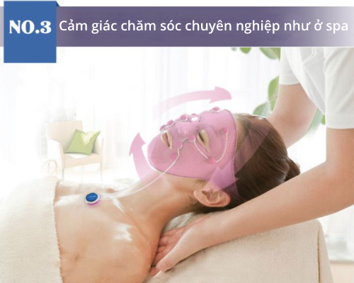 Mặt nạ nâng cơ 3D Massage 360 độ trị mụn Công nghệ EMS độc quyền - VLINE MASK