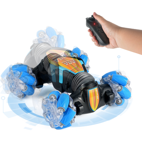Xe đồ chơi vận động cảm biến biến hình 360 có đèn LED - CE 88A
