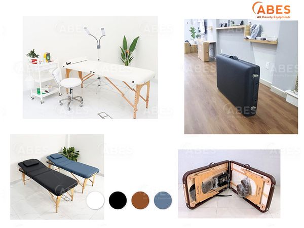 Giường Thẩm Mỹ, Ghế Xoay Spa, Xe Đẩy Dụng Cụ, Đèn Phun Xăm – Combo 4 Thiết Bị Không Thể Thiếu Cho Mọi Spa