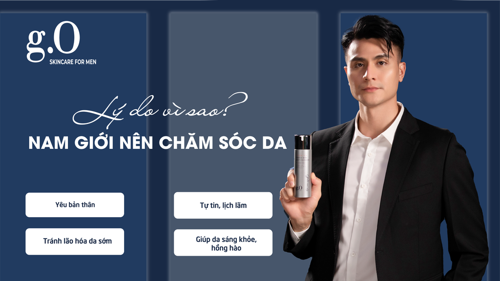 LÝ DO VÌ SAO NAM GIỚI NÊN CHĂM SÓC DA THƯỜNG XUYÊN
