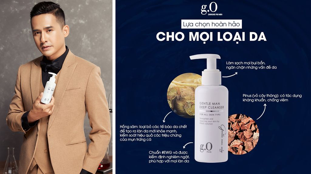 Sữa Rửa Mặt Dành Cho Nam Giới Hiệu Quả