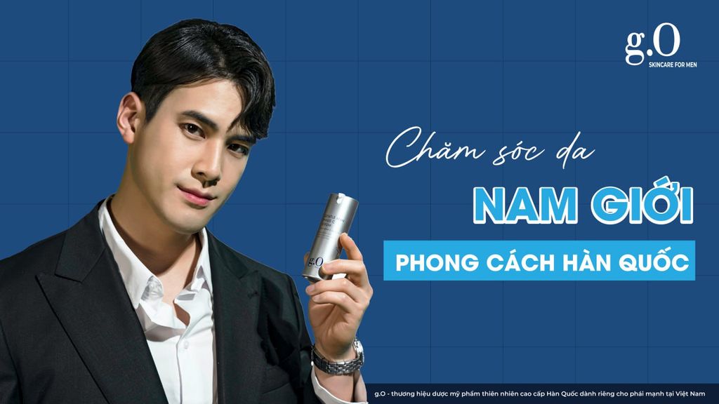 CHĂM SÓC DA NAM GIỚI PHONG CÁCH HÀN QUỐC