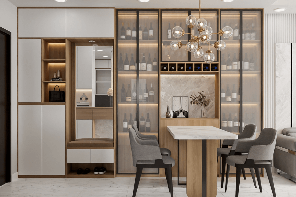 Thiết kế nội thất căn hộ Terra Mia - 60m2 - 2PN - anh Hải