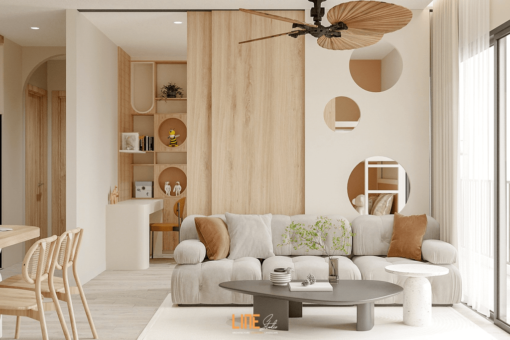 Thiết kế nội thất căn hộ Lavida Plus - 70m2 - 2pn - chị Linh