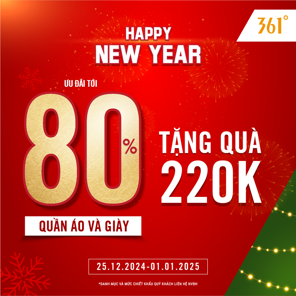 HAPPY NEW YEAR – NHẬN VÍA SALE KHỦNG, MUA SẮM THẢ GA!