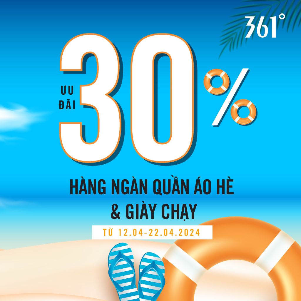 HELLO SUMMER | ƯU ĐÃI 30% HÀNG NGÀN SẢN PHẨM