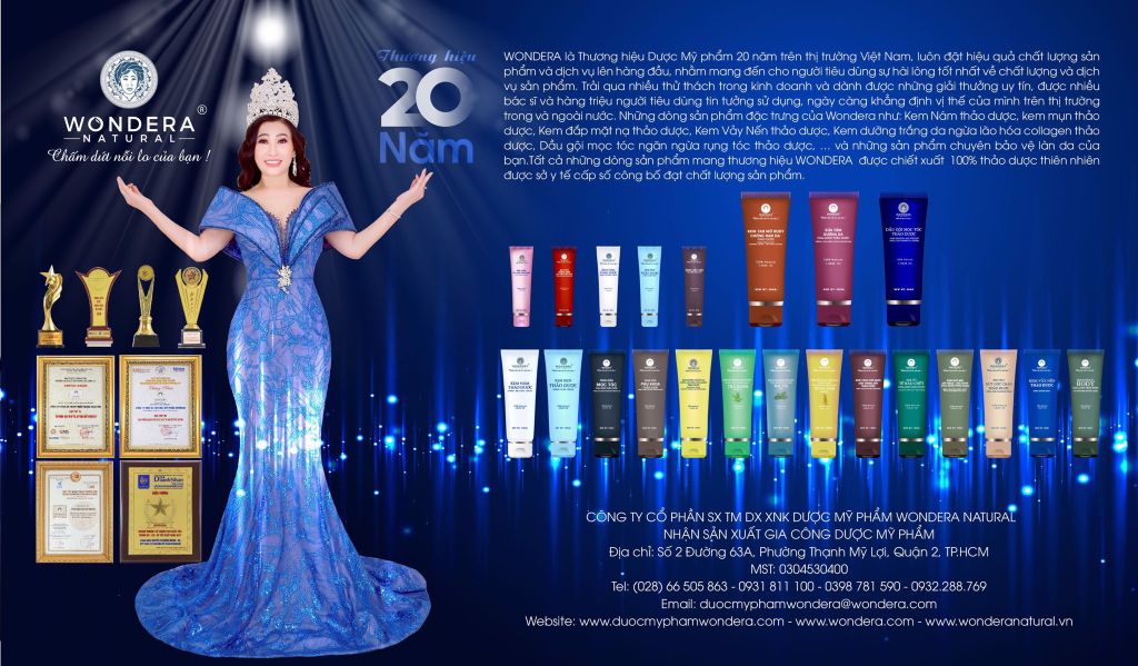 Wondera thương hiệu được phái đẹp tin dùng 05/01/2021, 15:28
