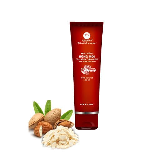 Kem dưỡng hồng môi collagen thảo dược cho đôi môi căng mọng