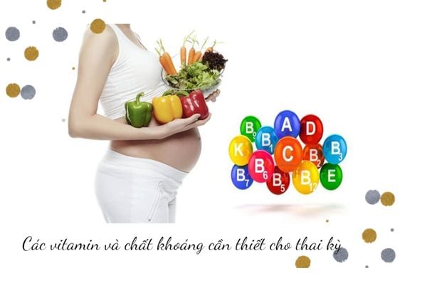 Các vitamin và khoáng chất cần thiết cho thai nhi