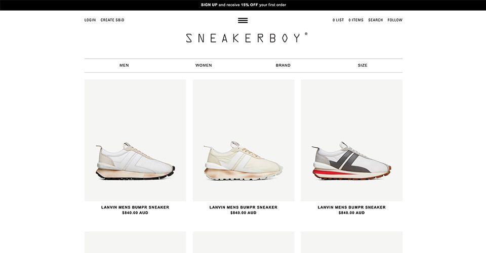 Danh sách 10 trang web bán giày Sneaker uy tín nhất mà bạn nên biết Hinh anh 10: Danh sach 10 trang web ban giay Sneaker uy tin nhat ma ban nen biet