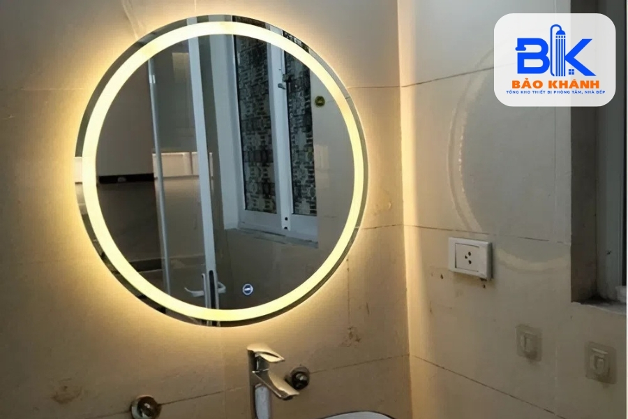 Khám Phá Thiết Kế Gương Tròn Đèn LED Tinh Tế Và Hiện Đại