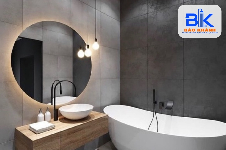 Khám Phá Thiết Kế Gương Tròn Đèn LED Tinh Tế Và Hiện Đại